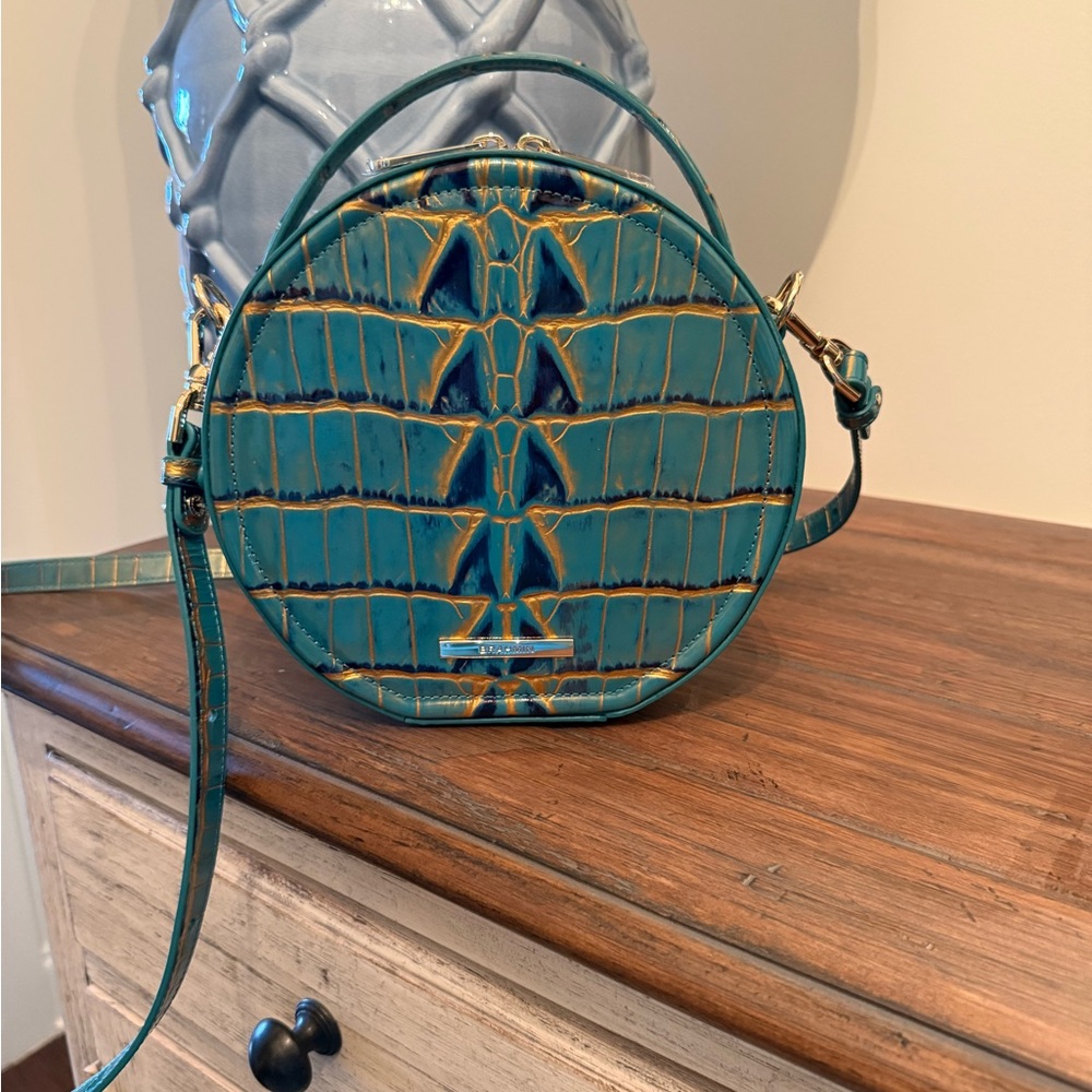 Brahmin Parakeet Estuary Lane Crossbody